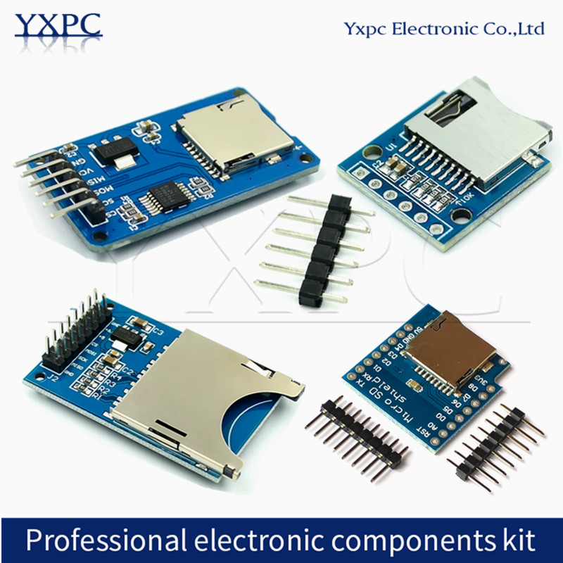 Level Shifter 3.3V - (1-5-10)pcs SD Card Reader Module Micro