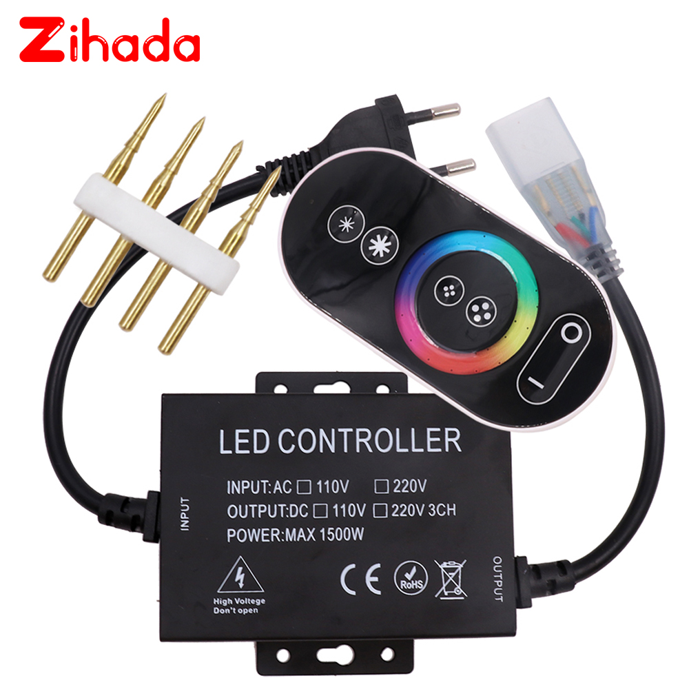 Rgb Led Matrix 8X8 - Full Touch LED RGB Controller AC110V/220V