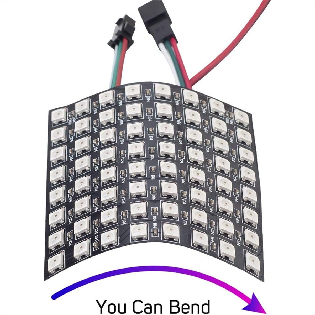 Rgb Led Matrix 8X8 - A36R WS2812B Dot Matrix Screen RGB