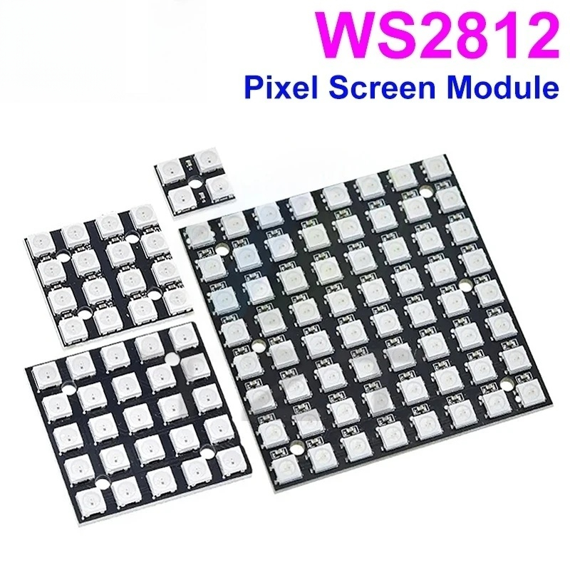 Rgb Led Matrix 8X8 - NEW WS2812 LED 5050 RGB 8x8