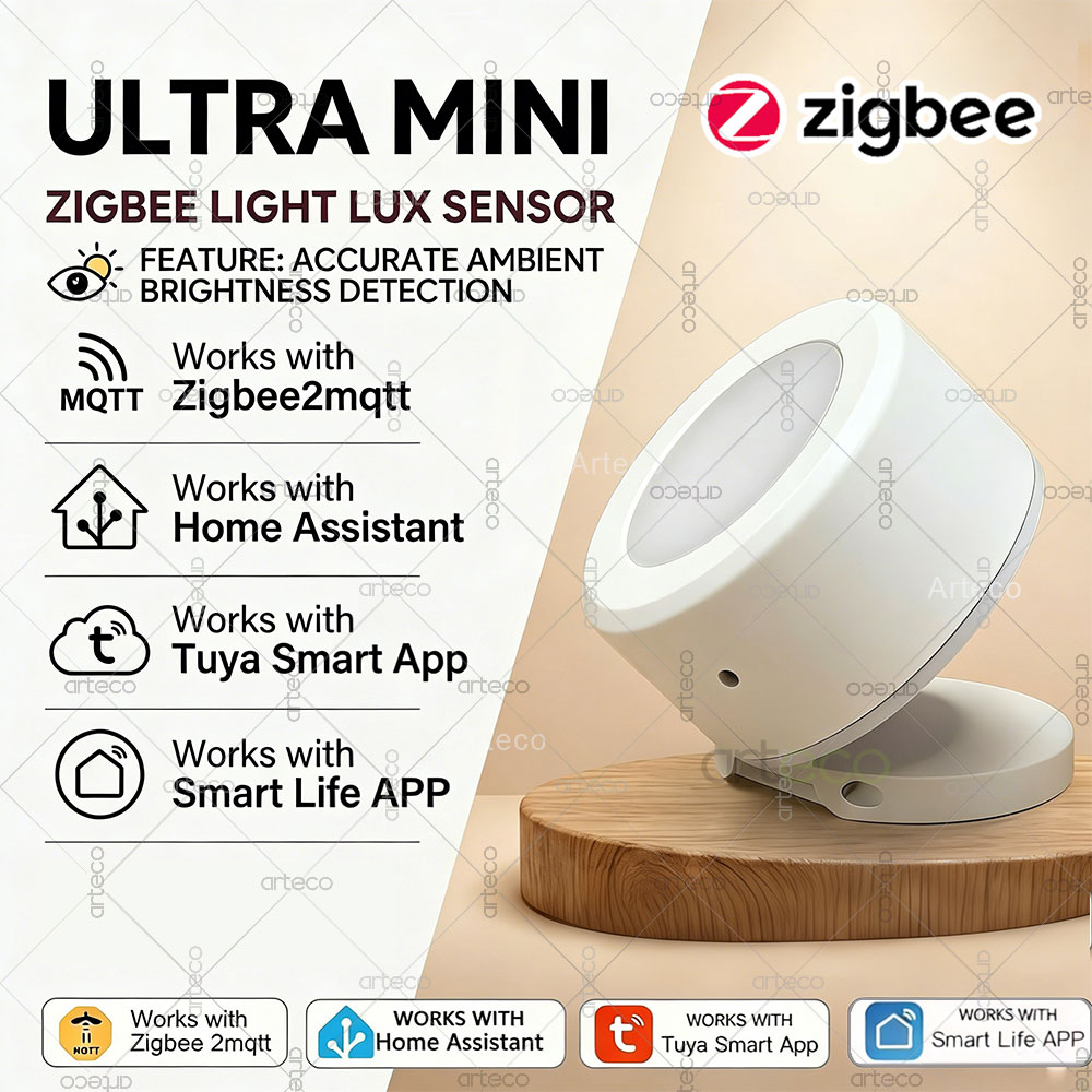 Ultra Mini Zigbee Light Sensor - Home Automation Ideas ulasan dan harga
