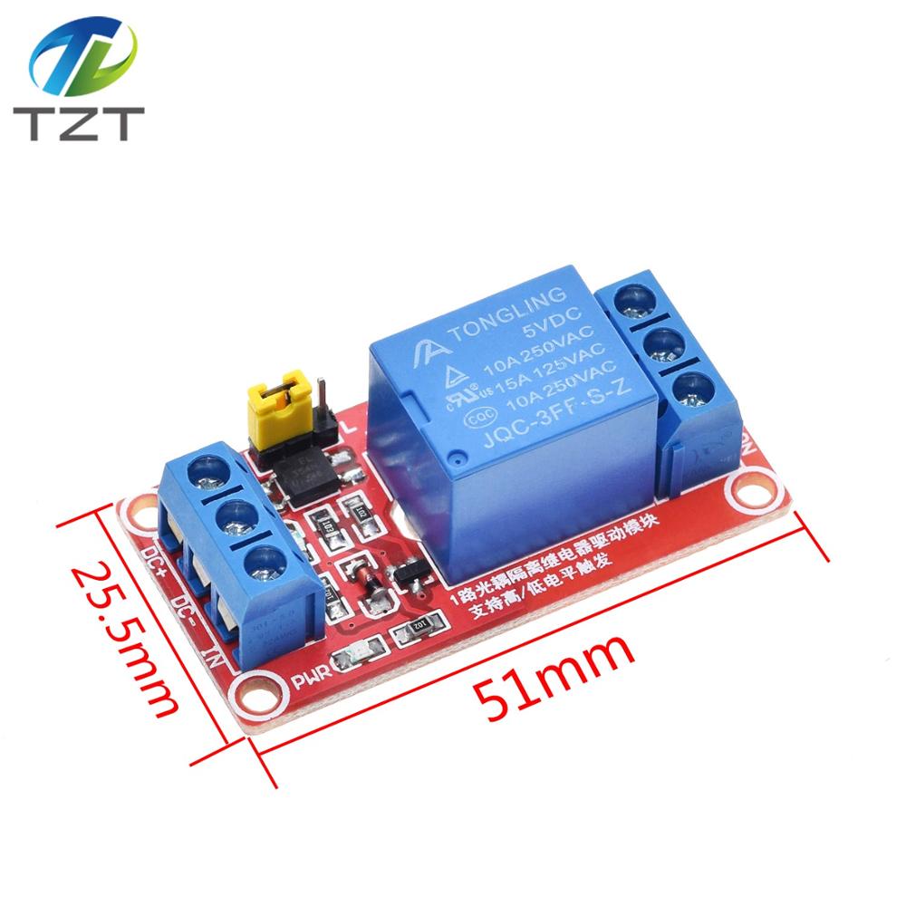 DIYTZT 1pcs 1 2 4 8 Channel 5V - Relay 8 Channel Board ulasan dan harga