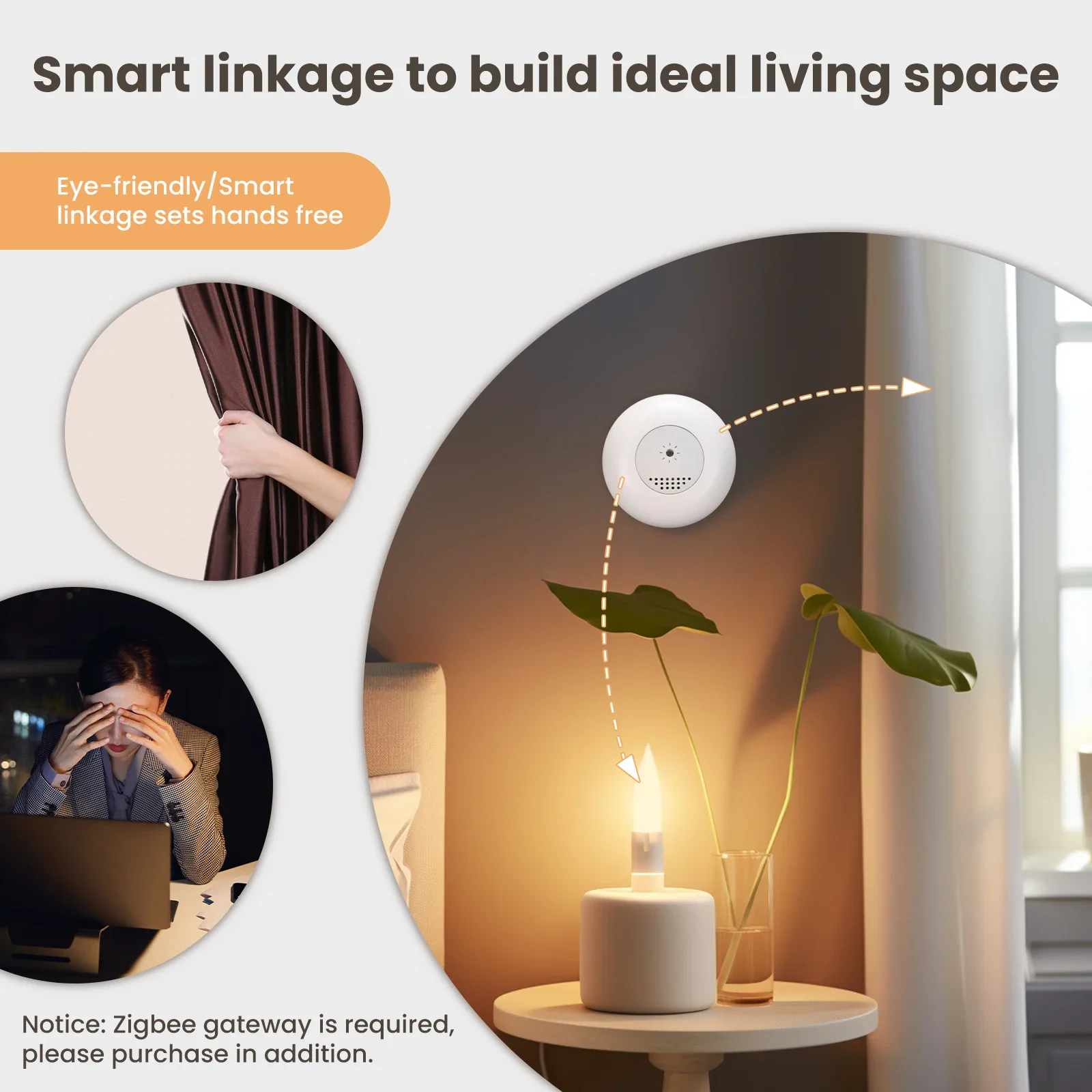 MOES Tuya Zigbee Smart Light S - Home Automation Ideas ulasan dan harga