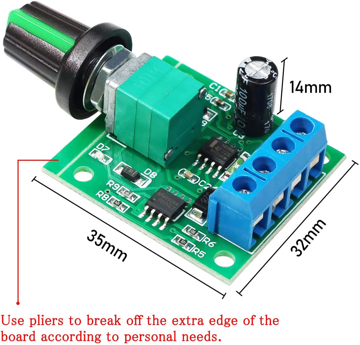 2PCS / 4PCS / 6PCS 1.8V 3V 5V  - Level Shifter 3.3V ulasan dan harga