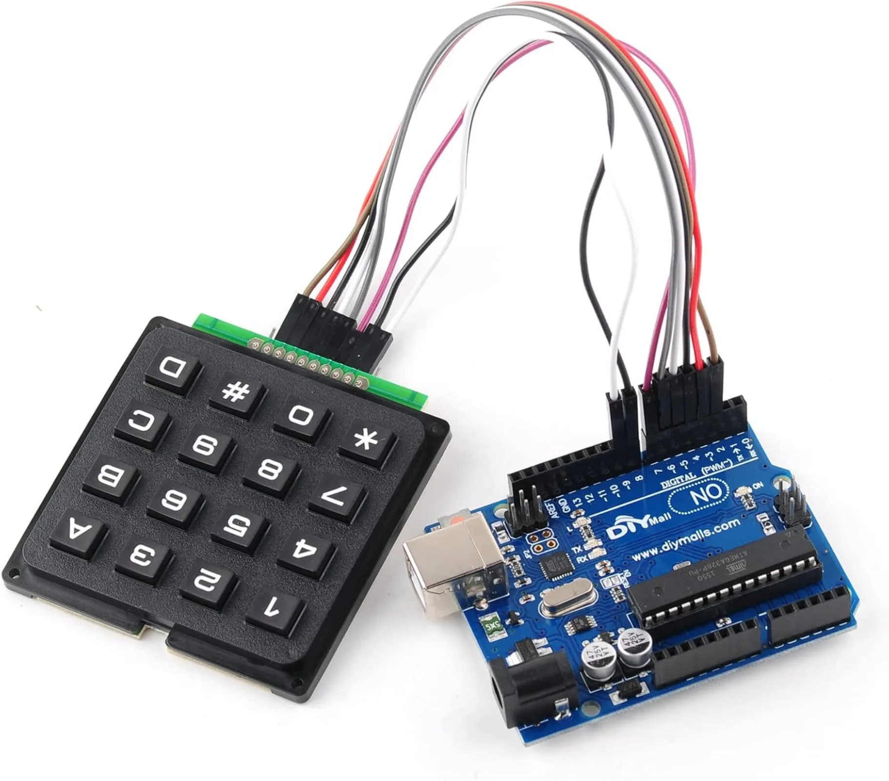 4x4 Matrix Membrane Keypad 16  - Home Automation Arduino ulasan dan harga