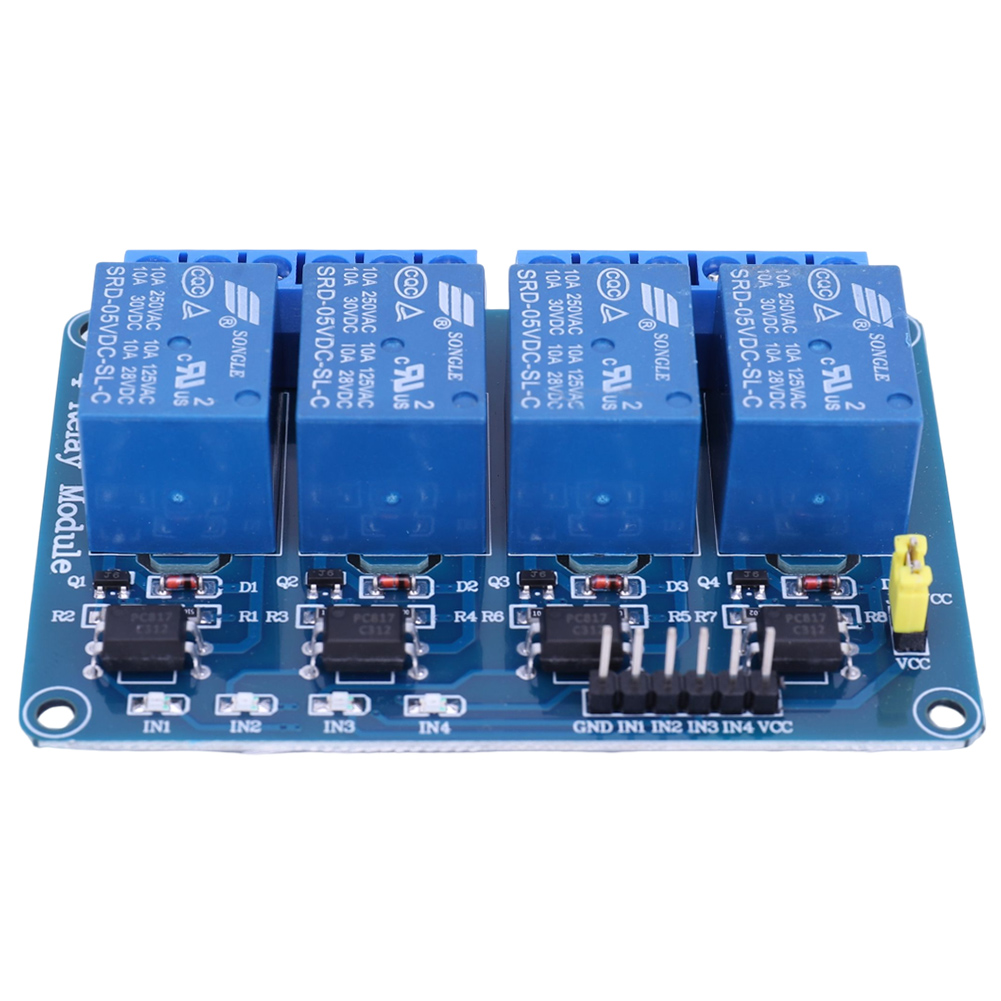 5V 12V 4 Channel Relay Board w - Home Automation Arduino ulasan dan harga