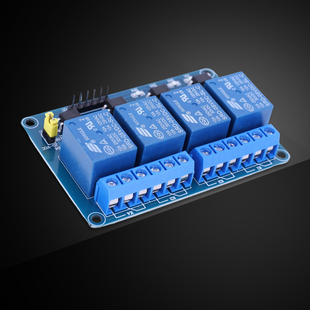 5V 12V 4 Channel Relay Board w - Home Automation Arduino ulasan dan harga