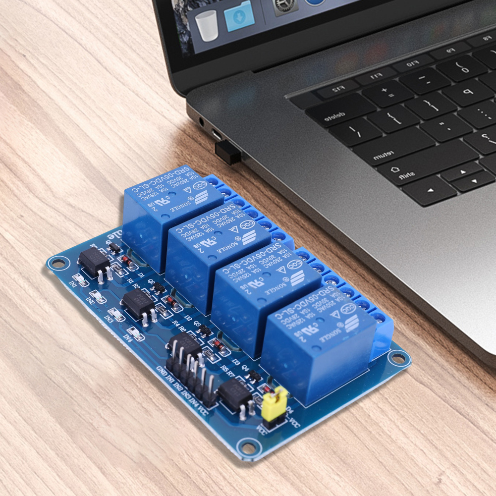 5V 12V 4 Channel Relay Board w - Home Automation Arduino ulasan dan harga