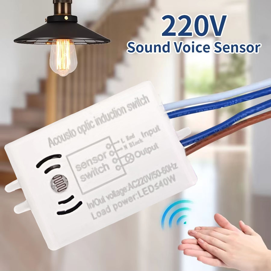 Sound Voice Sensor Switch Smar - Home Automation Industry ulasan dan harga