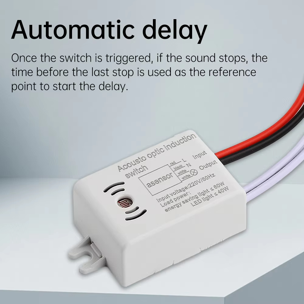 Sound Voice Sensor Switch Smar - Home Automation Industry ulasan dan harga