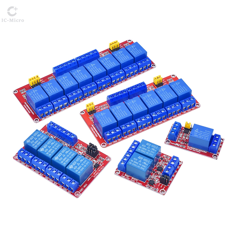 1 2 6 4 8 Channel 5V 12V 24V R - Relay 8 Channel Board ulasan dan harga