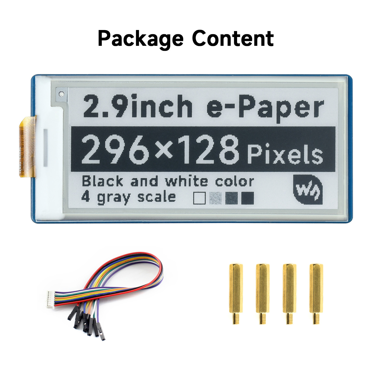 Waveshare 2.9inch E-Paper E-In - Display Epaper 2.9 ulasan dan harga