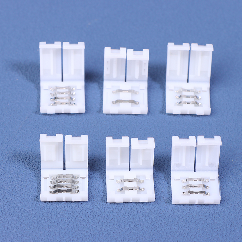 10Pcs LED Strip Connector 8MM  - Rgb Led Matrix 8X8 ulasan dan harga