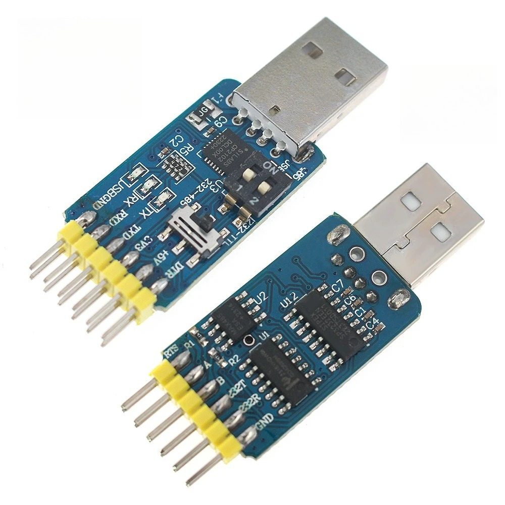 6 in 1 USB Serial Adapter CP21 - Level Shifter 3.3V ulasan dan harga