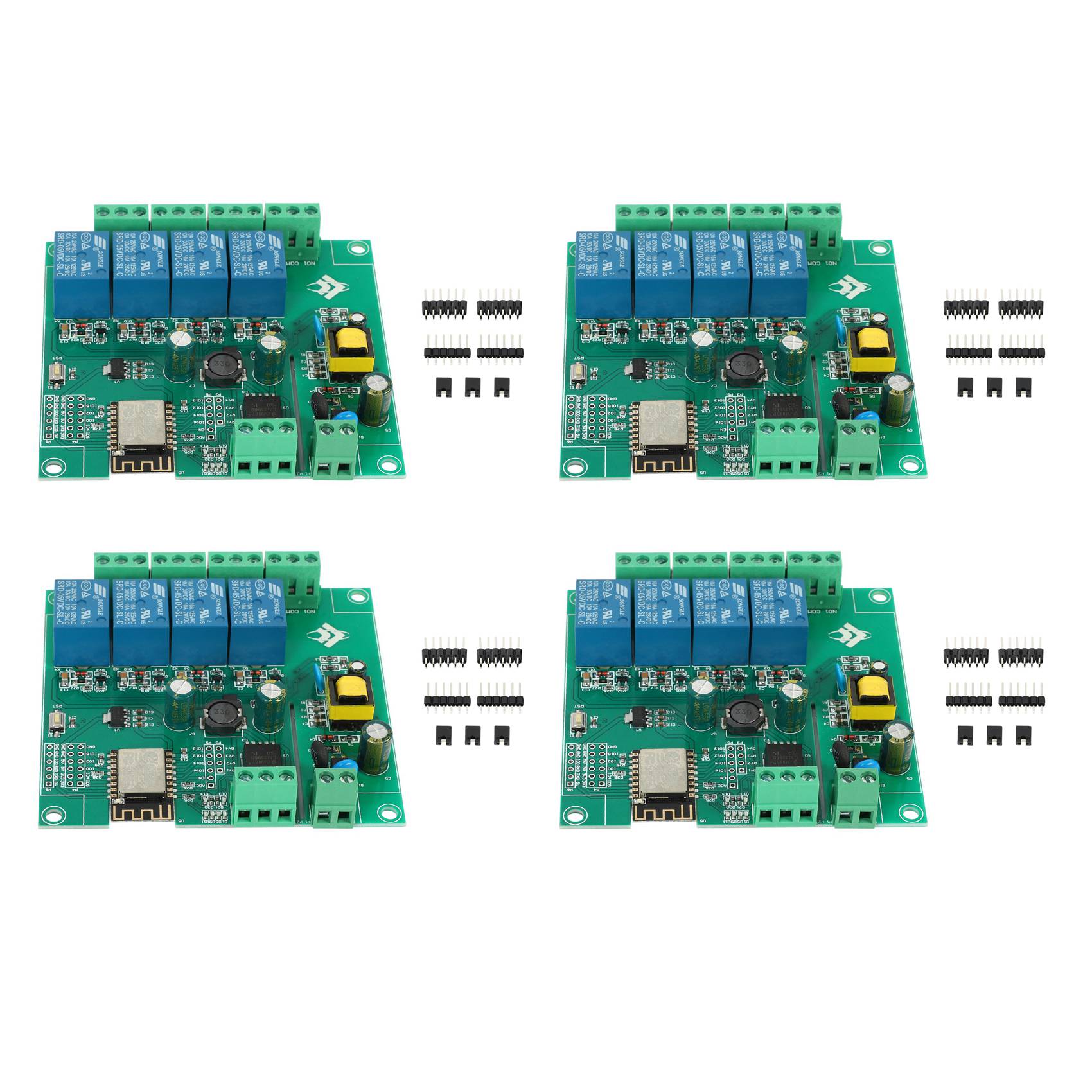 4X Wireless WIFI 4 Channel Rel - Relay 8 Channel Board ulasan dan harga