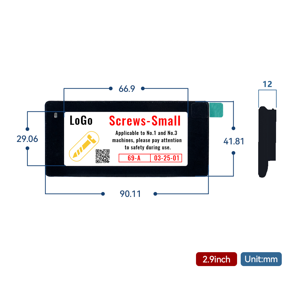 Epaper Esl Four Color Black Sh - Display Epaper 2.9 ulasan dan harga