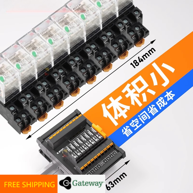 Relay Module, PLC Amplifier Bo - Relay 8 Channel Board ulasan dan harga
