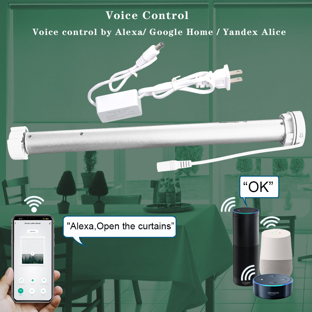 Tuya WiFi Mini Motorize Roller - Home Automation Ideas ulasan dan harga