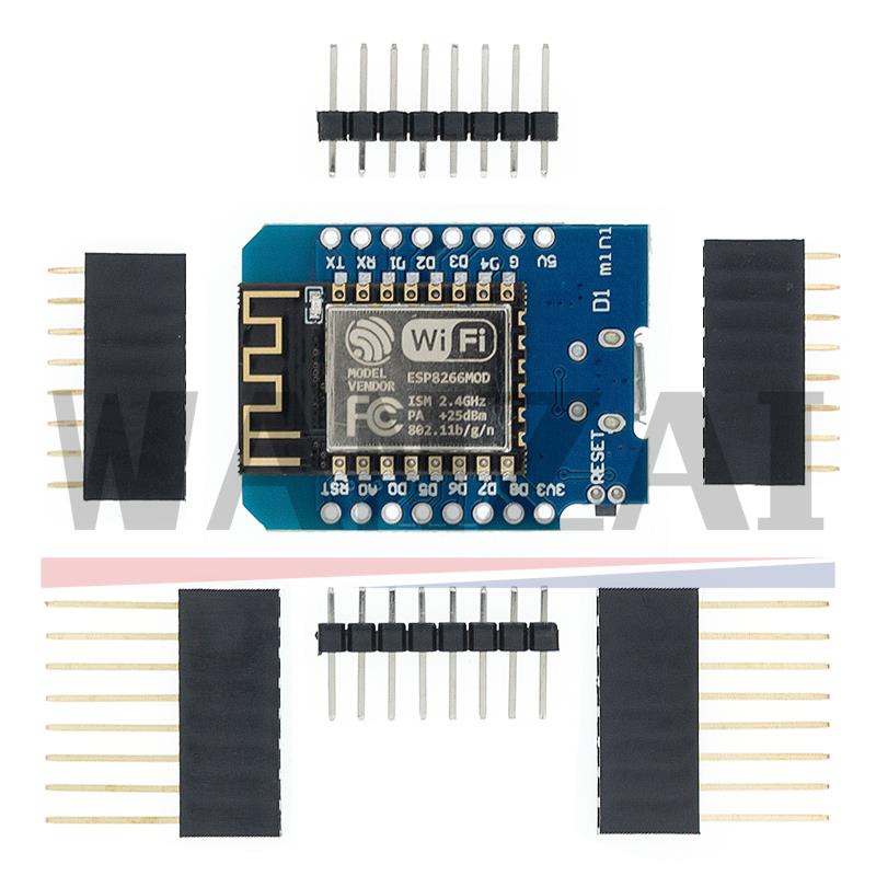 WeMos D1 Mini Pro V3.0.0 Bytes - Esp8266 Nodemcu Board ulasan dan harga
