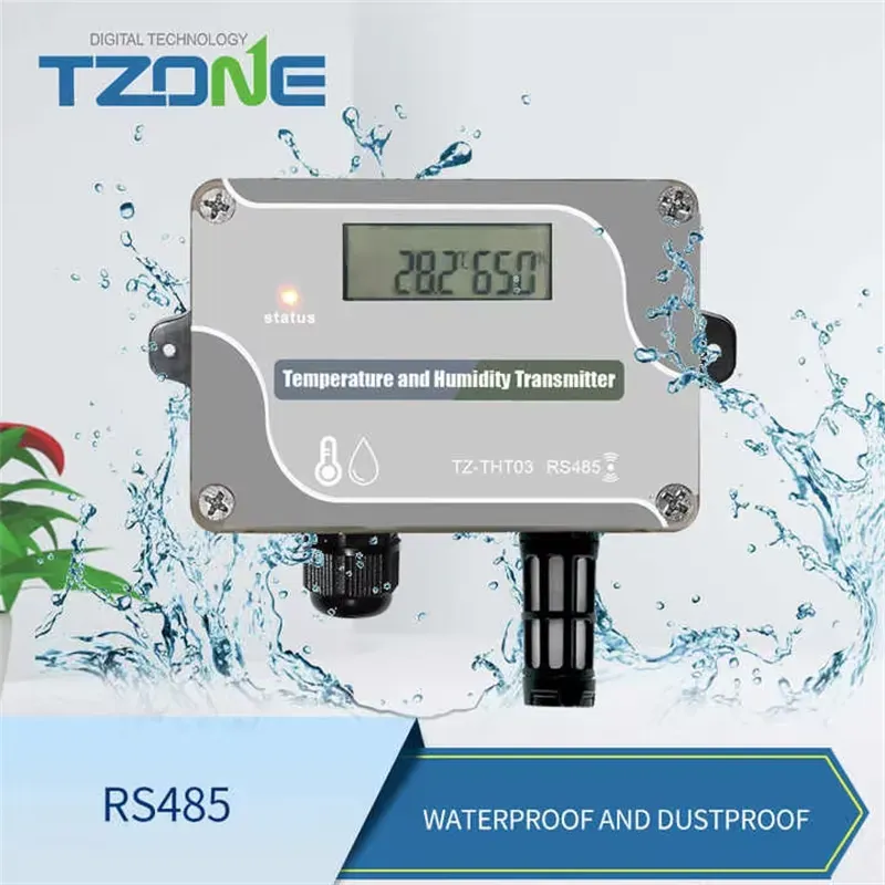 THT03R Wall Mounted RS485 Temp - Temperature Humidity Sensor ulasan dan harga