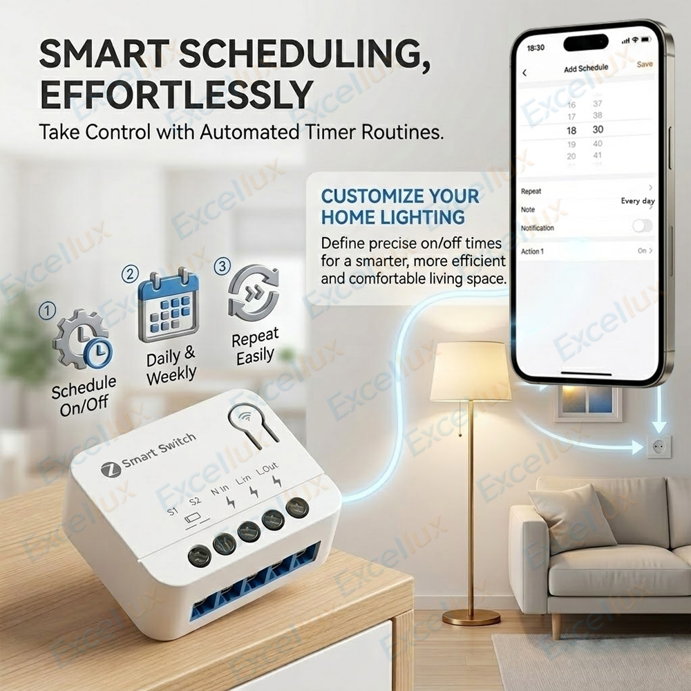 Ultra Mini ZigBee Smart Switch - Diy Home Automation Hub ulasan dan harga