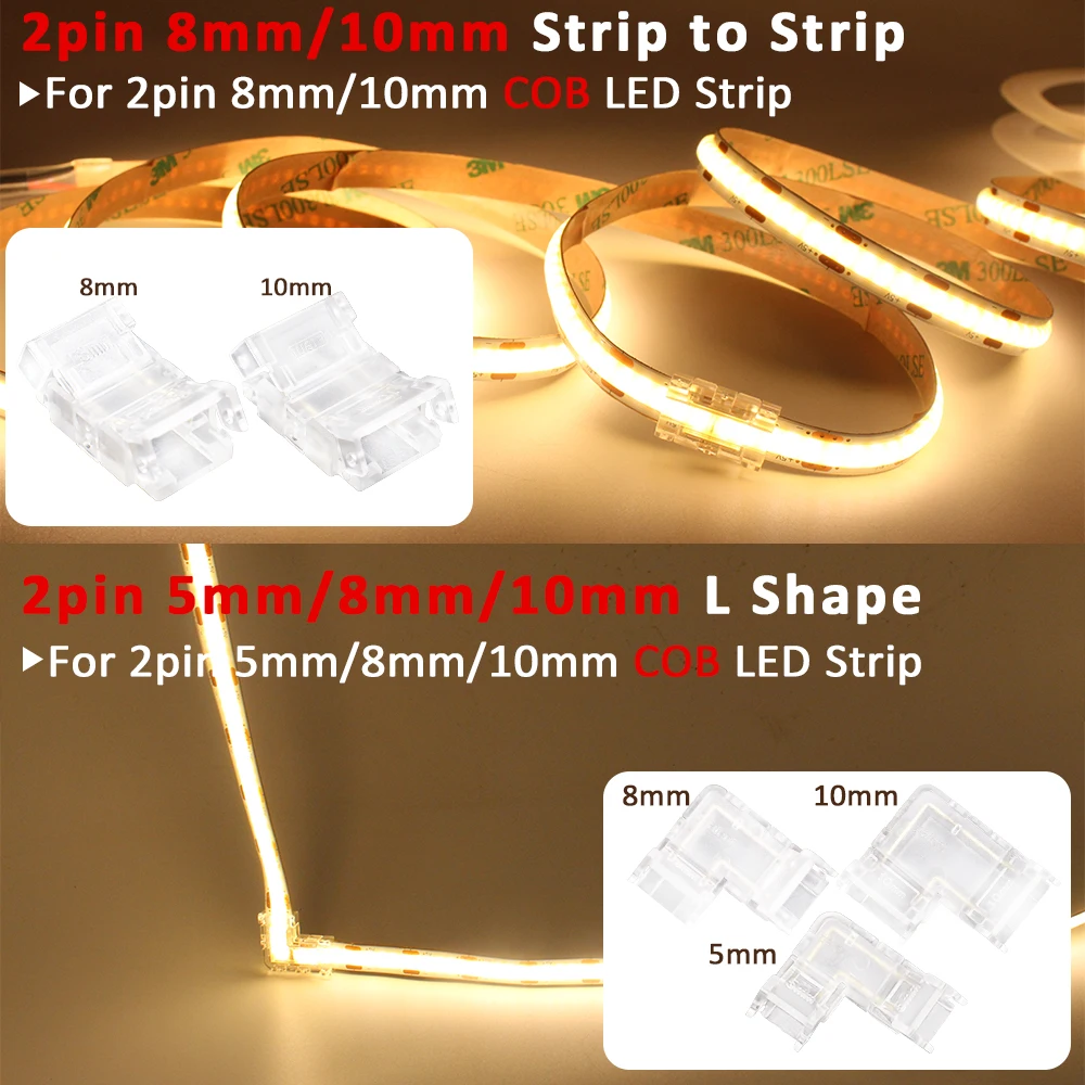 5PCS LED Strip Connector COB S - Rgb Led Matrix 8X8 ulasan dan harga