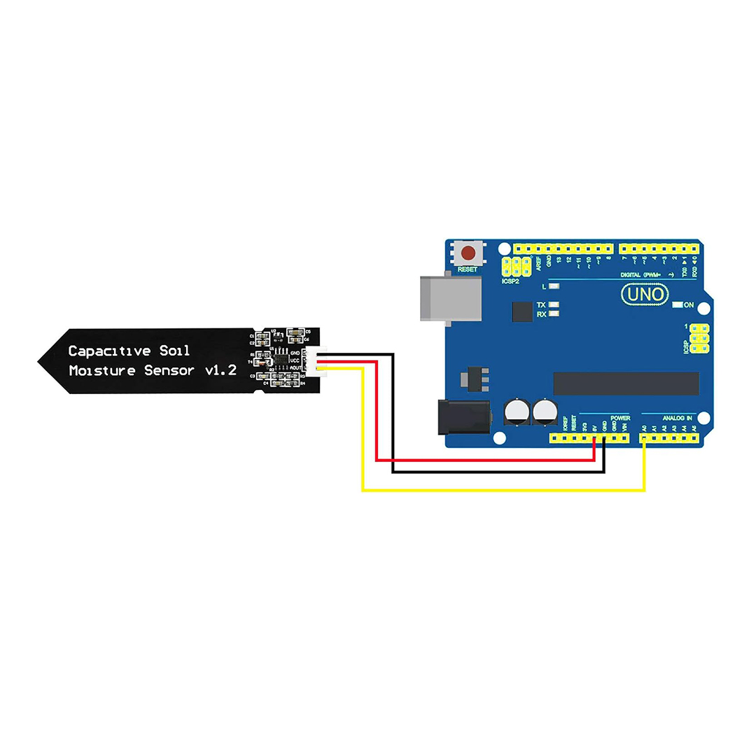 Capacitive Soil Moisture Senso - Home Automation Arduino ulasan dan harga