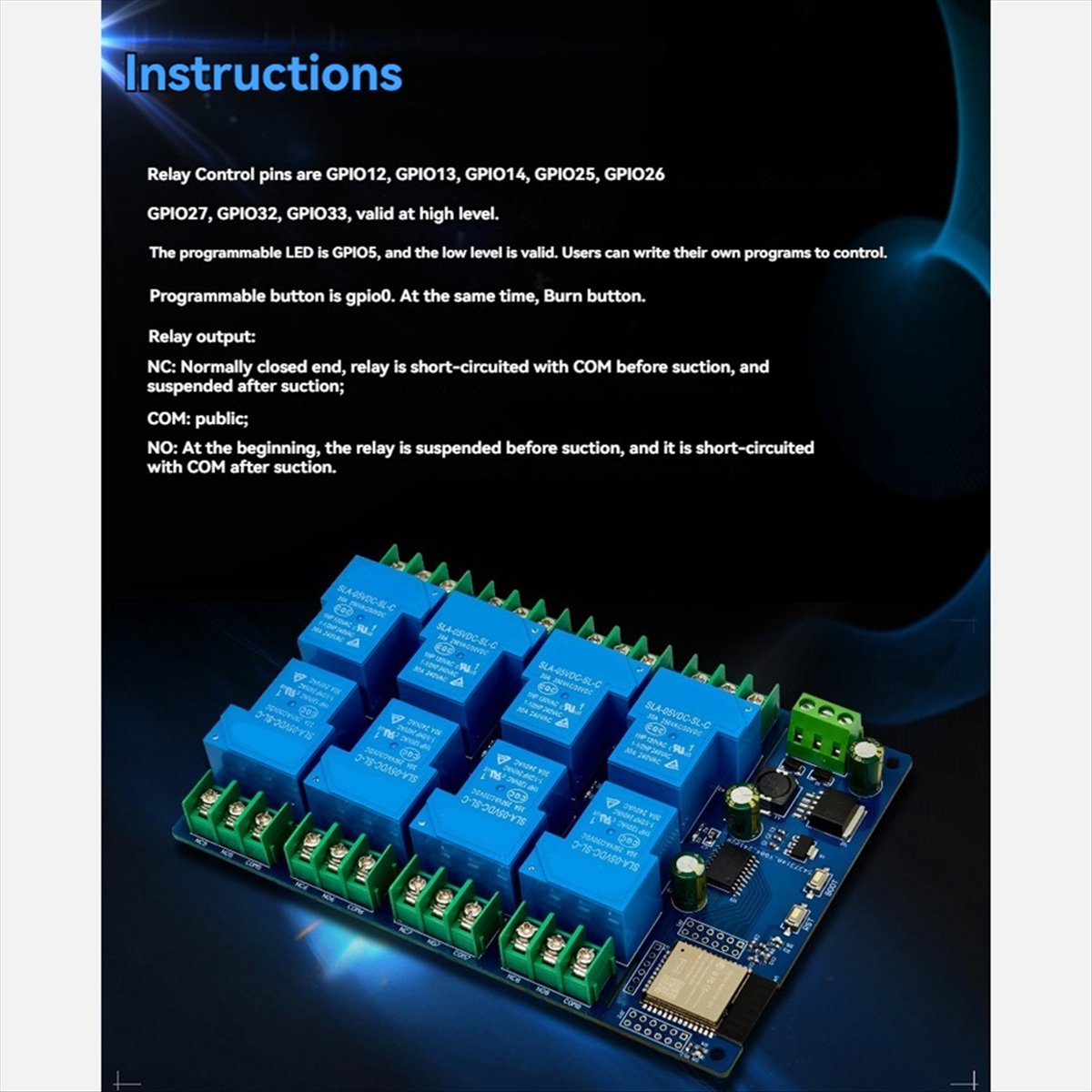 （Gift Idea）8 Channel Relay Mod - Relay 8 Channel Board ulasan dan harga