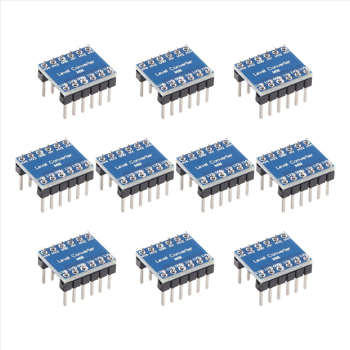 AT42 10Pcs 4 Channel IIC Logic - Level Shifter 3.3V ulasan dan harga
