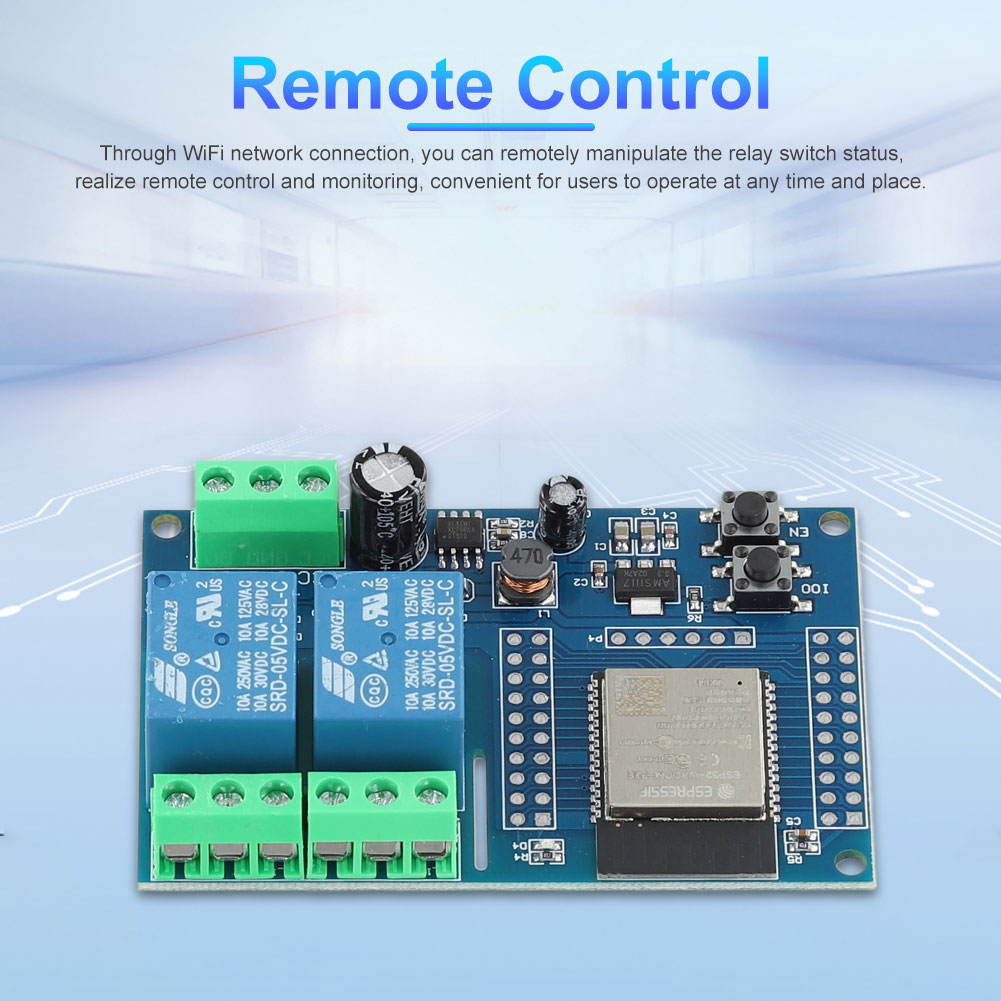 ESP32 WIFI Bluetooth-compatibl - Relay 8 Channel Board ulasan dan harga