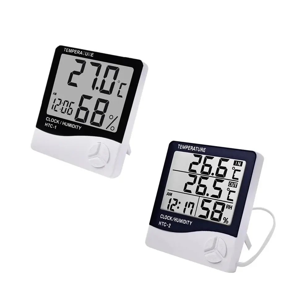 Indoor LCD Digital Thermometer - Home Automation Industry ulasan dan harga