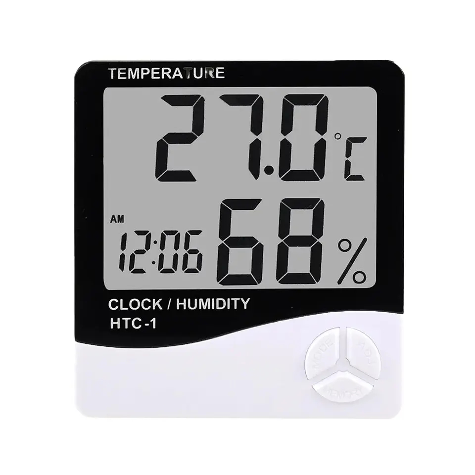 Indoor LCD Digital Thermometer - Home Automation Industry ulasan dan harga