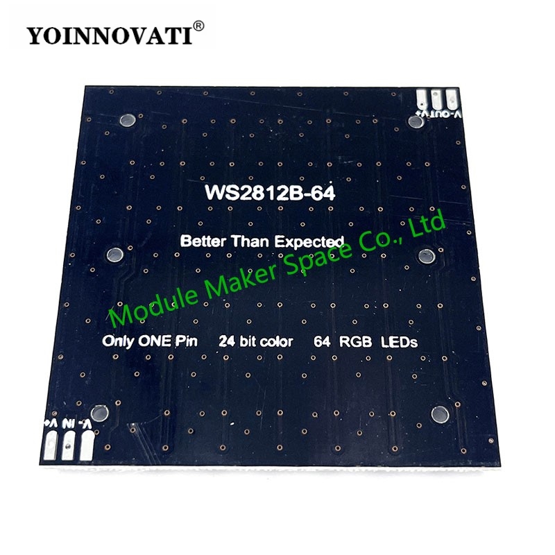 WS2812 LED 5050 RGB 8x8 LED Ma - Rgb Led Matrix 8X8 ulasan dan harga