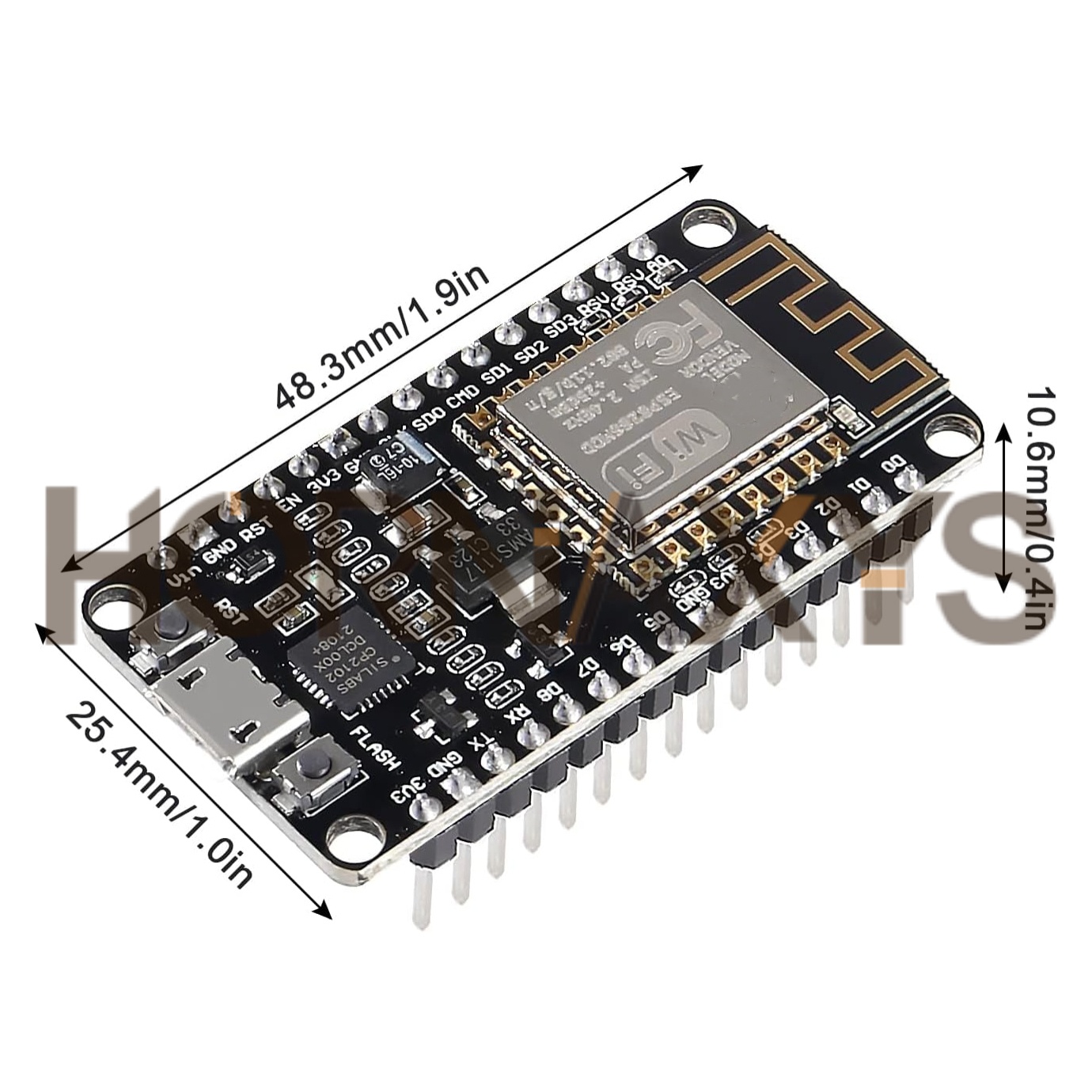 1-10PCS/Wireless Module CP2102 - Esp8266 Nodemcu Board ulasan dan harga