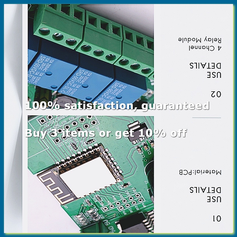 ESP8266 Wireless WIFI 4 Channe - Relay 8 Channel Board ulasan dan harga