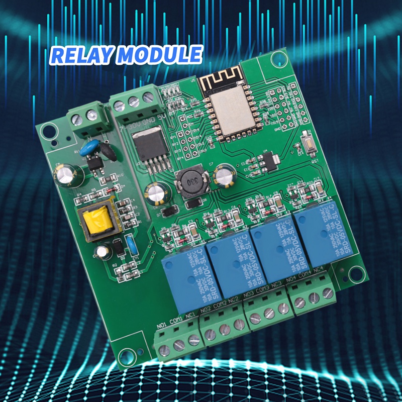 ESP8266 Wireless WIFI 4 Channe - Relay 8 Channel Board ulasan dan harga