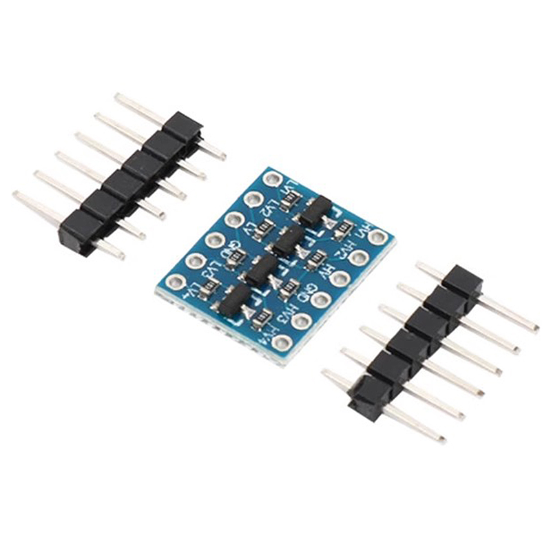 10pcs 4 channel IIC I2C Logic  - Level Shifter 3.3V ulasan dan harga