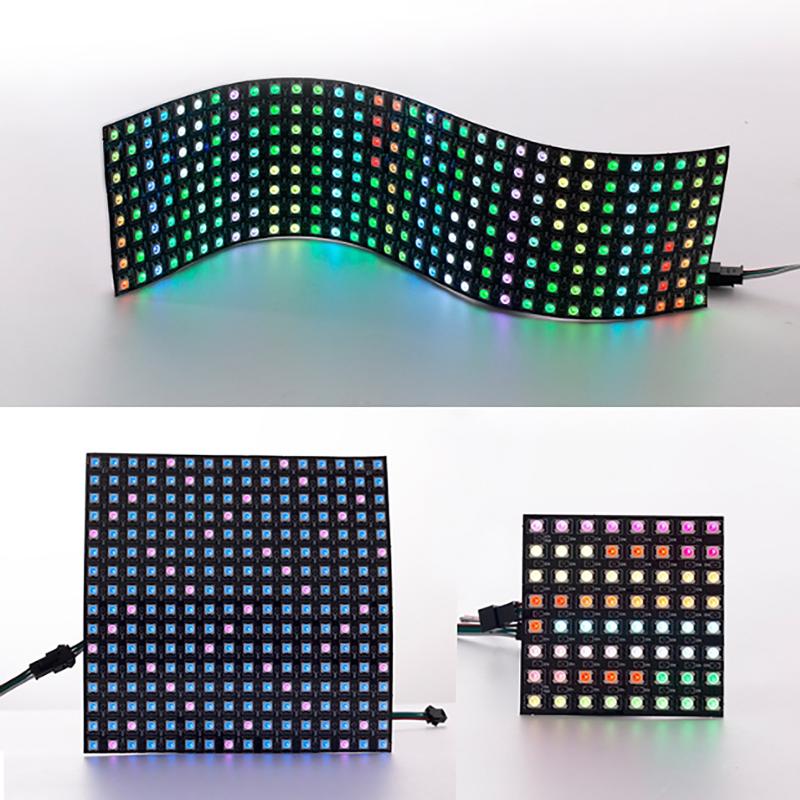 WS2812B Smart Pixel Module Mat - Rgb Led Matrix 8X8 ulasan dan harga
