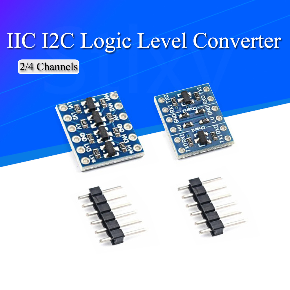 10Pcs 2/4 Channels IIC I2C Log - Level Shifter 3.3V ulasan dan harga