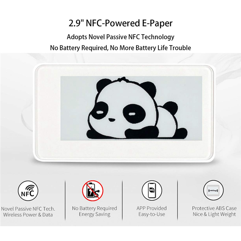 Waveshare 2.9 Inch Wireless NF - Display Epaper 2.9 ulasan dan harga