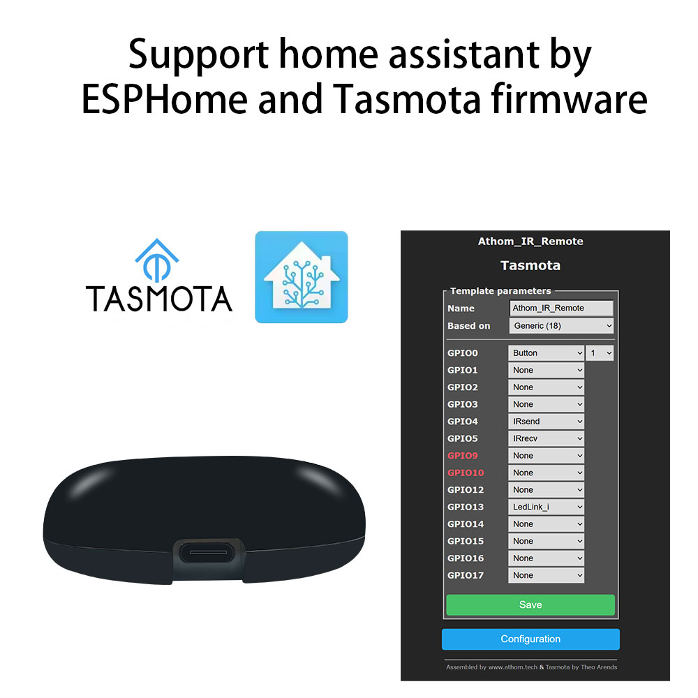 Tasmota MQTT IR Remote Control - Home Automation Technology ulasan dan harga